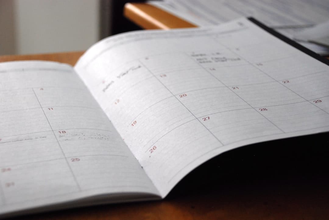 calendar with a circled deadline for debt lawsuit response