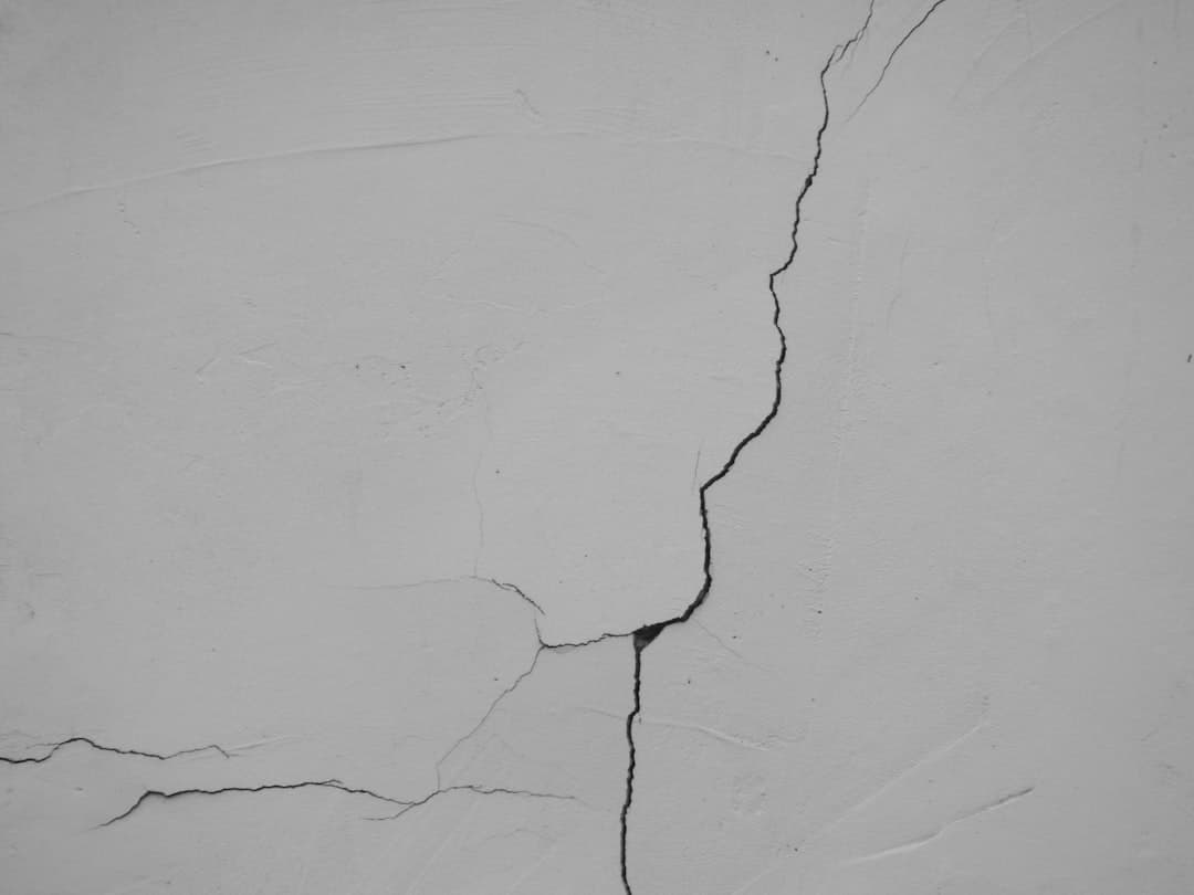 shield with cracks
