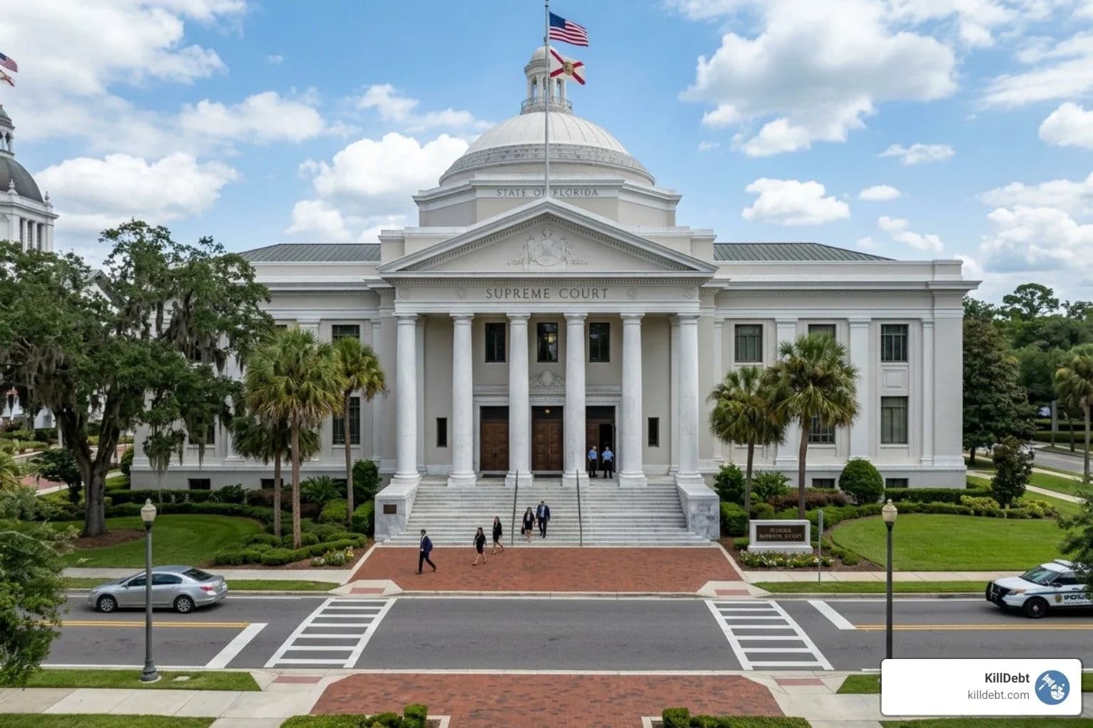 The Florida Supreme Court building in Tallahassee