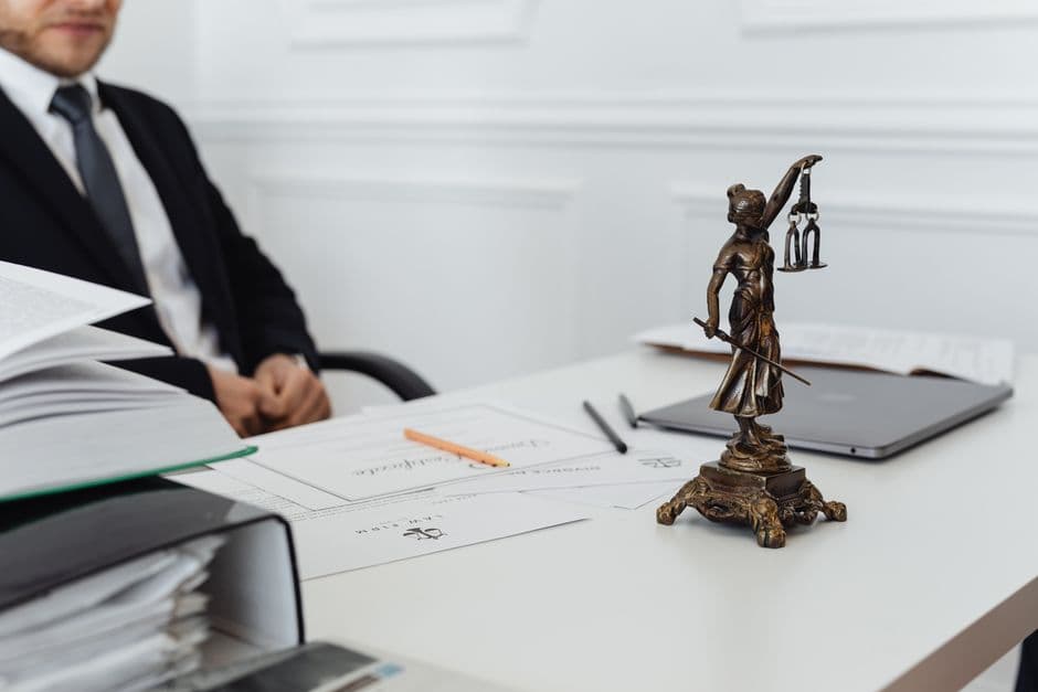 legal documents on a desk