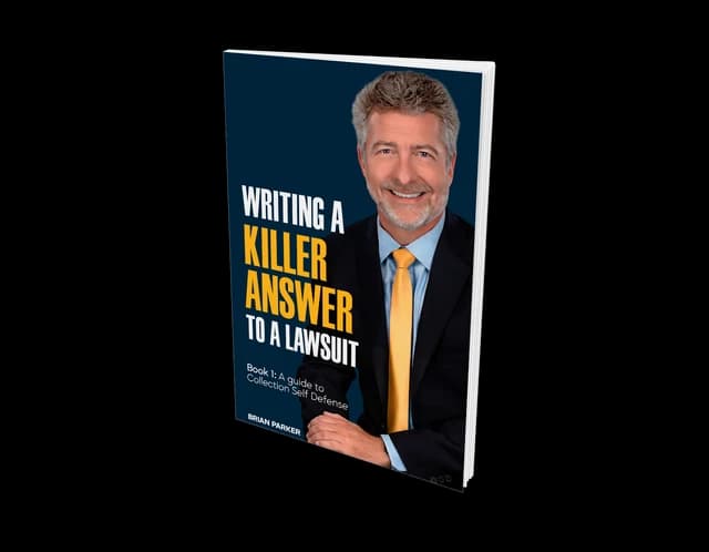 A navy paperback. Brian Parker stands in a dark suit and a gold tie, and the word KILLER is set in gold across the title.