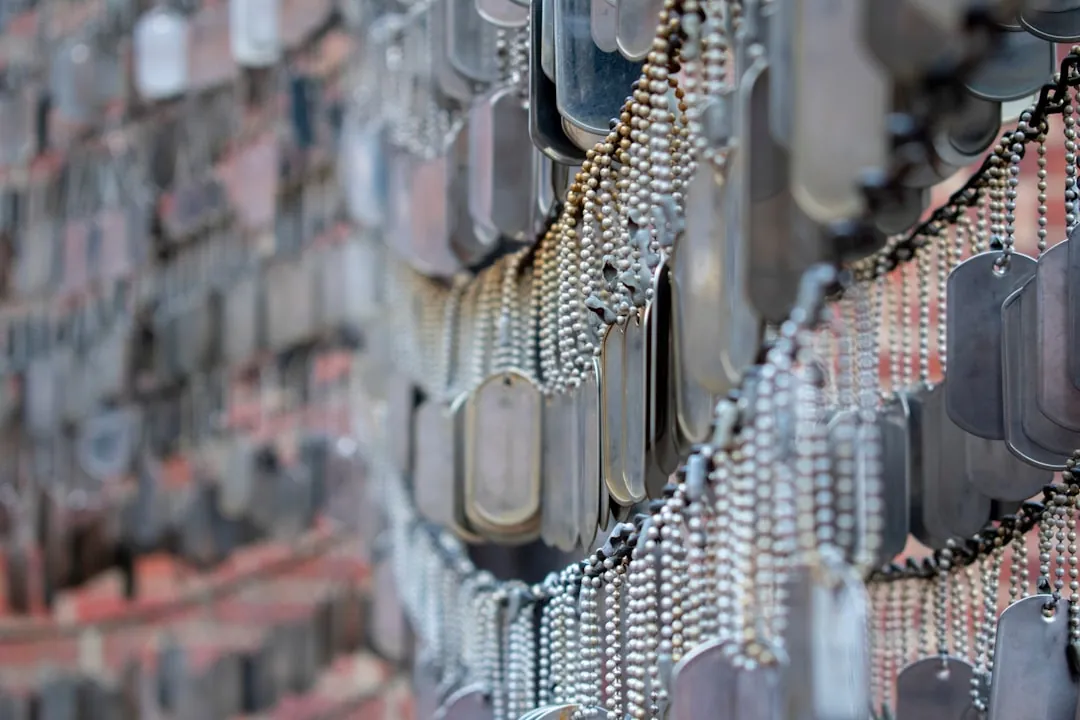 Military service documents and dog tags representing SCRA protections