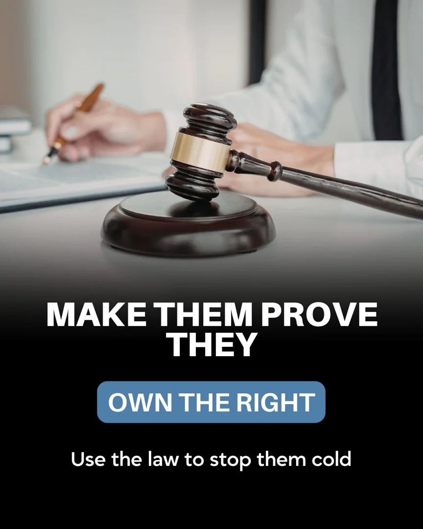 courtroom gavel resting on a legal affidavit document