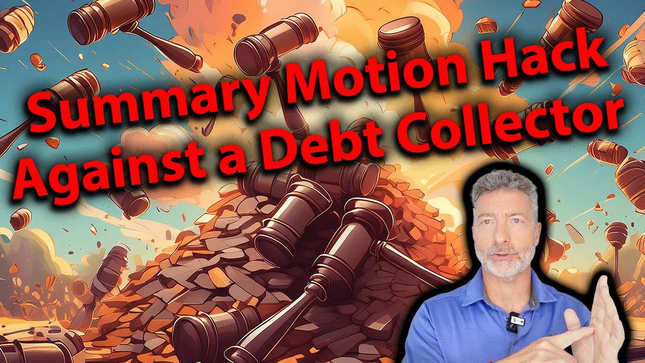 Debt Collection Defense A 2 C (Affidavit To Counterclaim)
