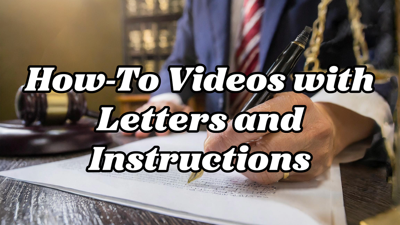 <br />
              Instructional Videos That Will Help Walk You Through Writing Various Letters<br />
           
